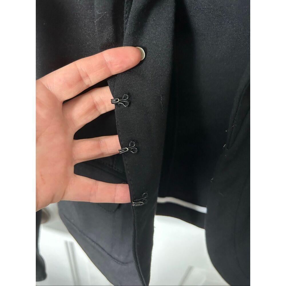 White House black market military style blazer front buttons stylish work attire - Picture 7 of 7